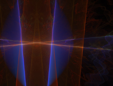 Imaginatory fractal abstract background Image