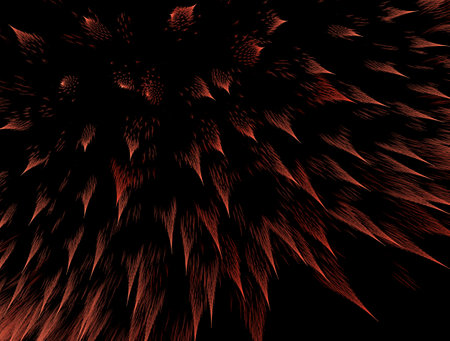 Imaginatory fractal abstract background Imageの写真素材