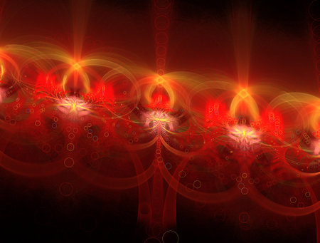 Imaginatory fractal abstract background Imageの写真素材