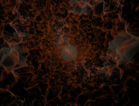 Imaginatory fractal abstract background Imageの写真素材