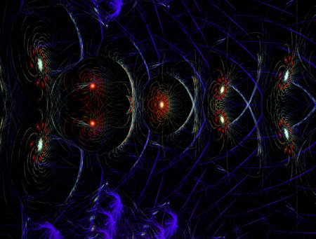 Imaginatory fractal abstract background Imageの写真素材