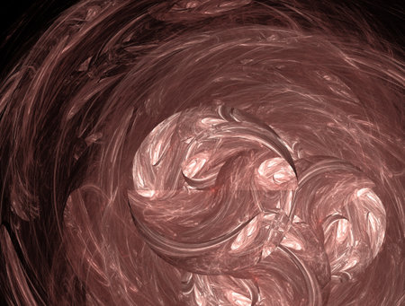 Imaginatory fractal abstract background Imageの写真素材