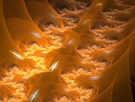 Imaginatory fractal abstract background Imageの写真素材