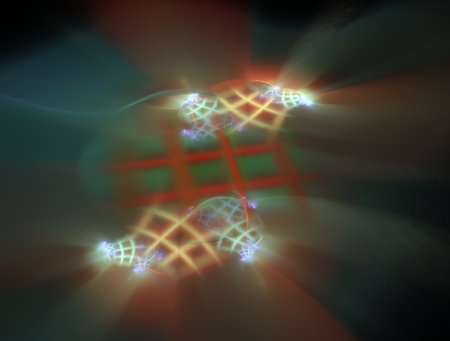 Imaginatory fractal abstract background Imageの写真素材
