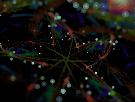 Imaginatory fractal abstract background Image
