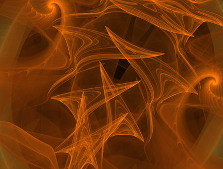 Imaginatory fractal abstract background Imageの写真素材