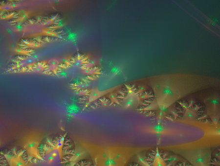 Imaginatory fractal abstract background Imageの写真素材