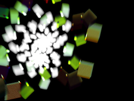 Imaginatory fractal abstract background Imageの写真素材