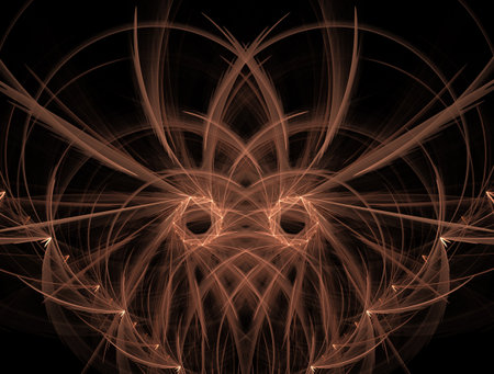 Imaginatory fractal abstract background Imageの写真素材