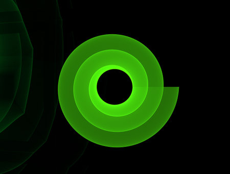 Imaginatory fractal abstract background Imageの写真素材