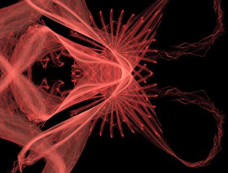 Imaginatory fractal abstract background Imageの写真素材