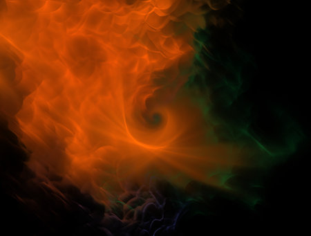 Imaginatory fractal abstract background Image