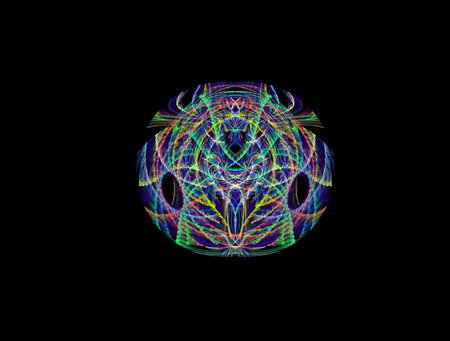 Imaginatory fractal abstract background Image