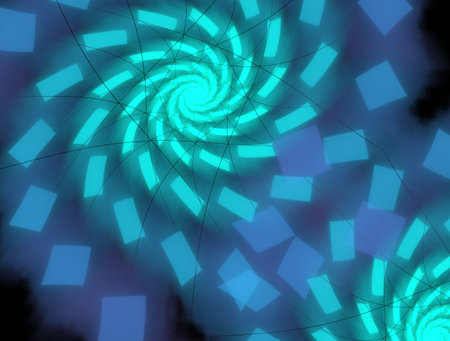 Imaginatory fractal abstract background Imageの写真素材