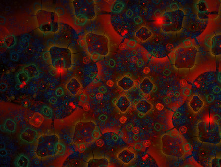 Imaginatory fractal abstract background Image