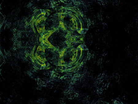 Imaginatory fractal abstract background Imageの写真素材