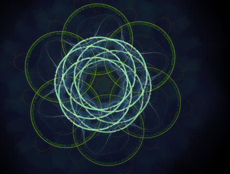 Imaginatory fractal abstract background Image