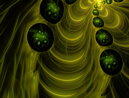 Imaginatory fractal abstract background Imageの写真素材