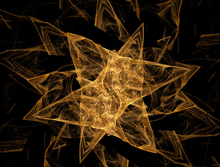 Imaginatory fractal abstract background Imageの写真素材