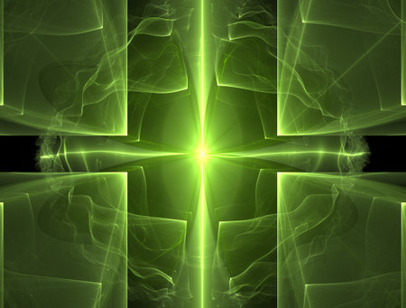 Imaginatory fractal abstract background Imageの写真素材