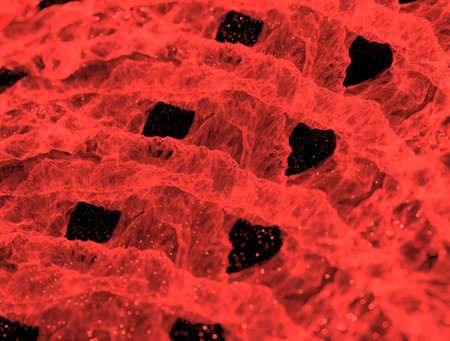 Imaginatory fractal abstract background Imageの写真素材