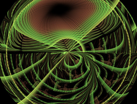 Imaginatory fractal abstract background Image