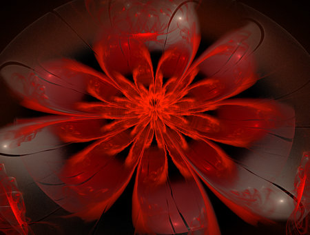 Imaginatory fractal abstract background Imageの写真素材