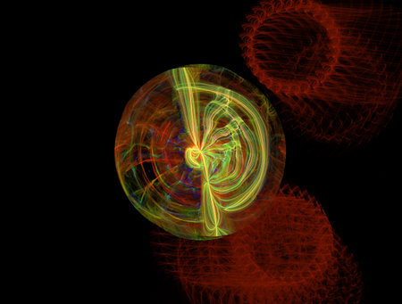 Imaginatory fractal abstract background Image