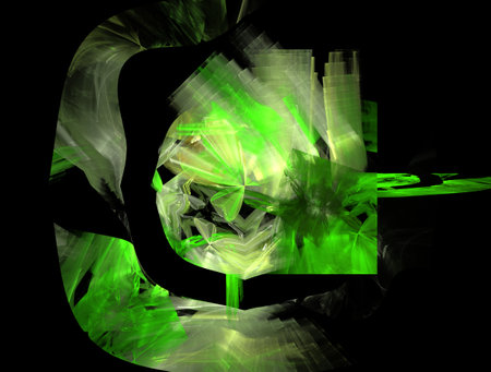 Imaginatory fractal abstract background Imageの写真素材