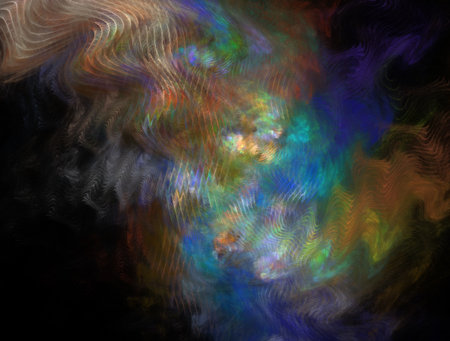 Imaginatory fractal abstract background Image