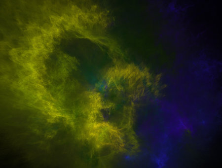 Imaginatory fractal abstract background Image