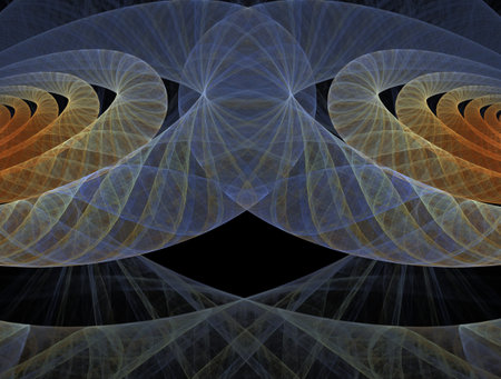 Imaginatory fractal abstract background Imageの写真素材