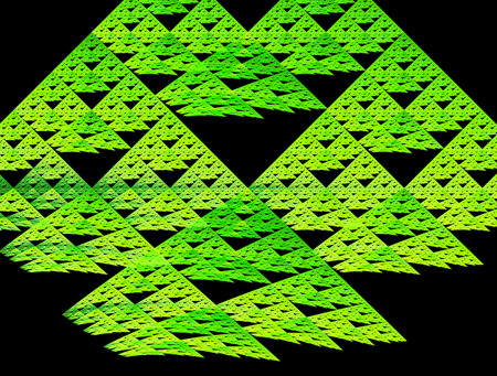 Imaginatory fractal abstract background Image