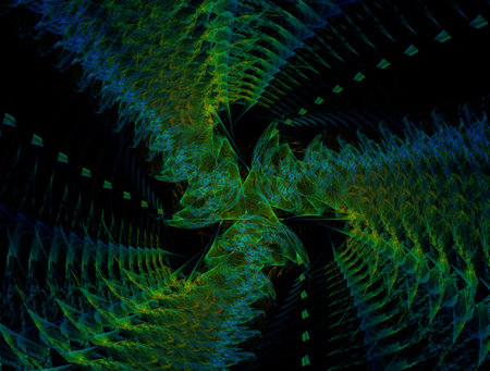 Imaginatory fractal abstract background Imageの写真素材