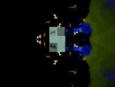 Imaginatory fractal abstract background Image
