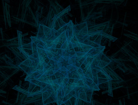 Imaginatory fractal abstract background Imageの写真素材