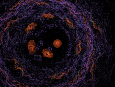 Imaginatory fractal abstract background Image