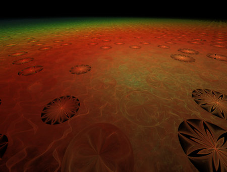 Imaginatory fractal abstract background Image