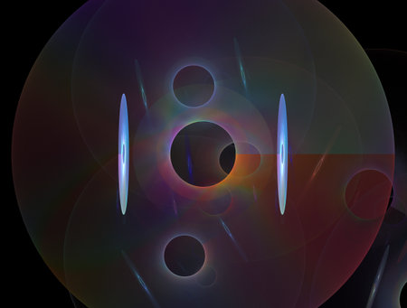 Imaginatory fractal abstract background Image