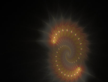 Imaginatory fractal abstract background Imageの写真素材