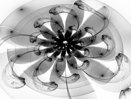 Imaginatory fractal abstract background Imageの写真素材