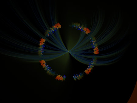Imaginatory fractal abstract background Image