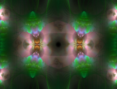 Imaginatory fractal abstract background Image