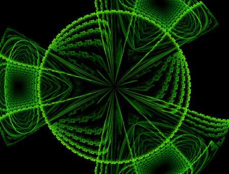 Imaginatory fractal abstract background Imageの写真素材