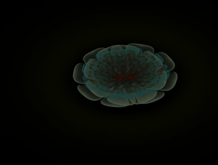 Imaginatory fractal abstract background Imageの写真素材