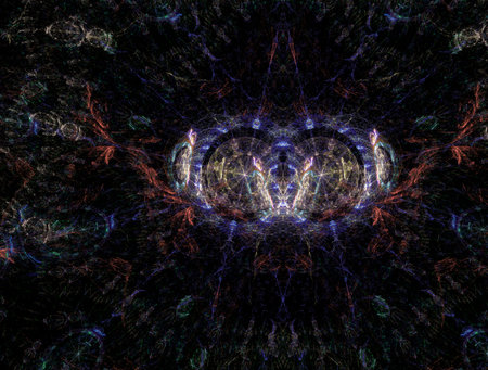 Imaginatory fractal abstract background Image