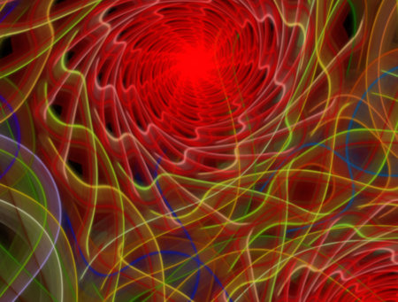 Imaginatory fractal abstract background Imageの写真素材