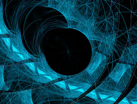 Imaginatory fractal abstract background Imageの写真素材