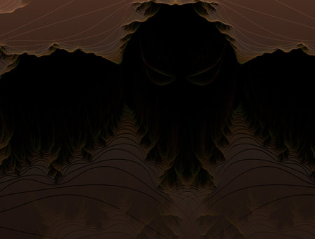 Imaginatory fractal abstract background Imageの写真素材