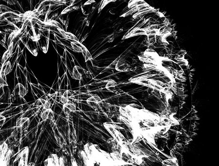 Imaginatory fractal abstract background Imageの写真素材